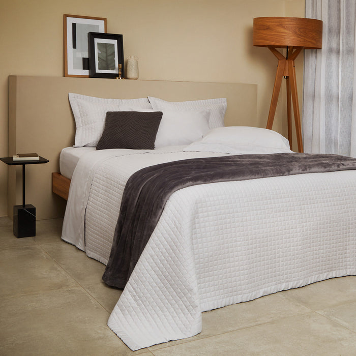 Cubrecama Full/Queen New Colors Plata