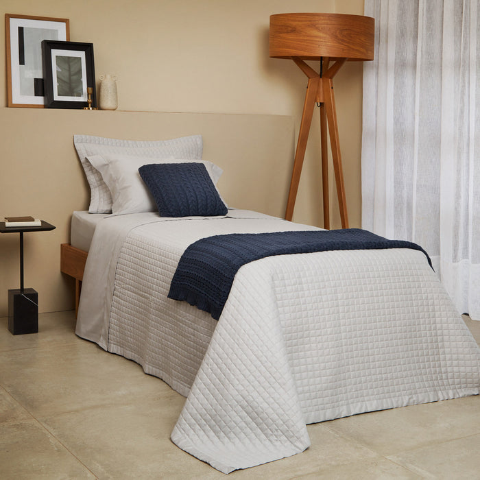 Cubrecama Twin New Colors Gris