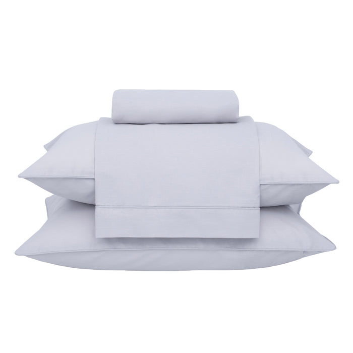 Sábana Percale Plata 14 Full