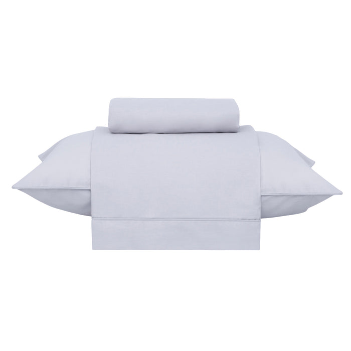 Sábana Percale Plata 14 Twin