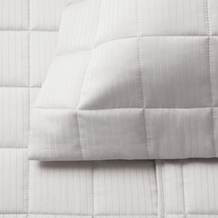 Cubrecama Twin Stripes Beige