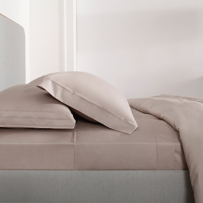 Juego de Sábana King Dallas Beige/Champagne 600 hilos