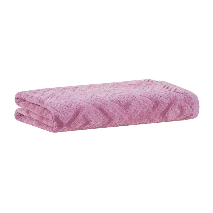 Toalla Geo Rosa 1671 70x135 cm