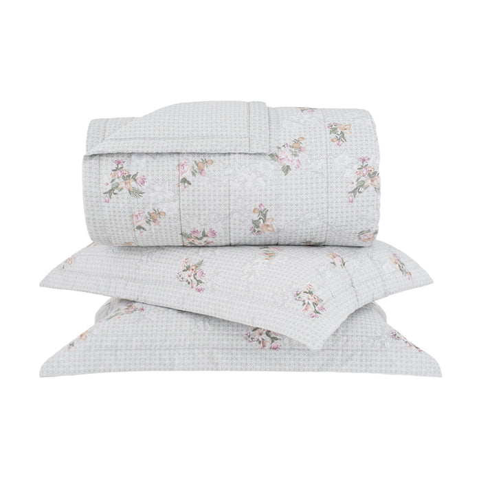 Cubrecama Queen Giardino 180 hilos