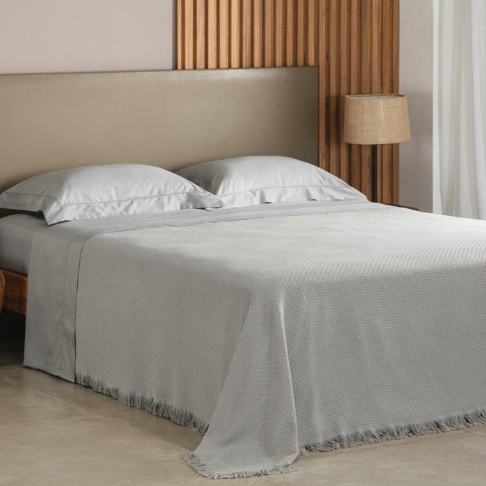 Cubrecama Full/Queen In Design Gris