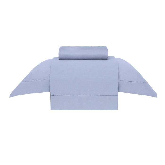 Juego de Sábana Twin NC Azul 81 300 hilos