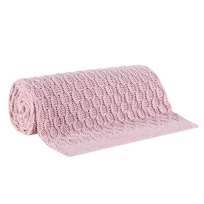 Manta Tricot Max Rosa 125 x150 cm