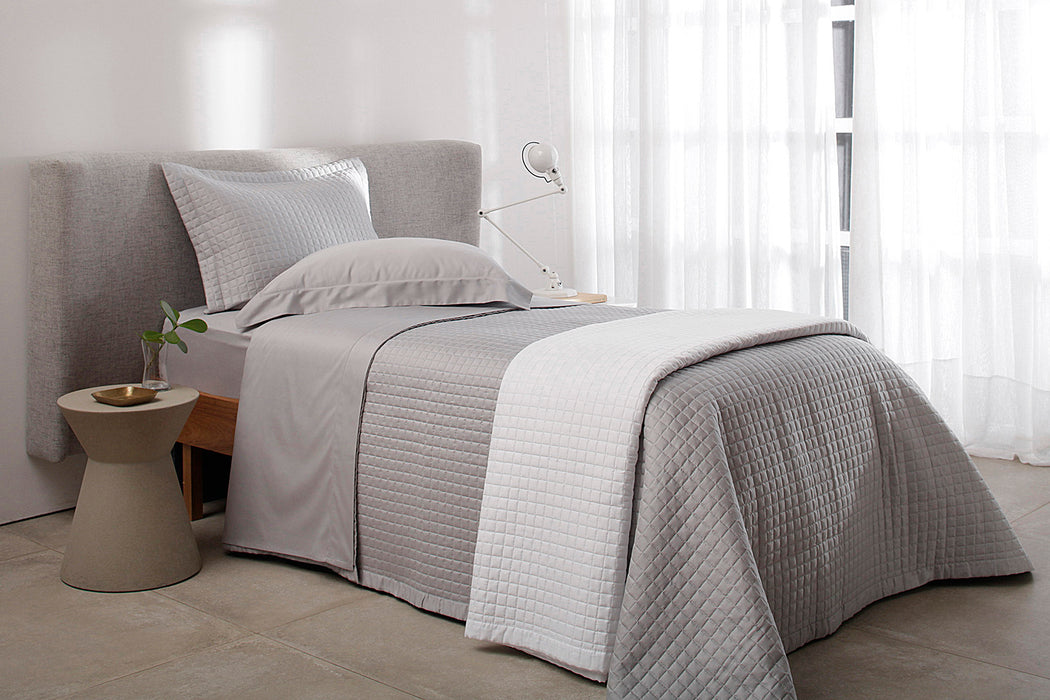 Cubrecama Twin NC Plata 78