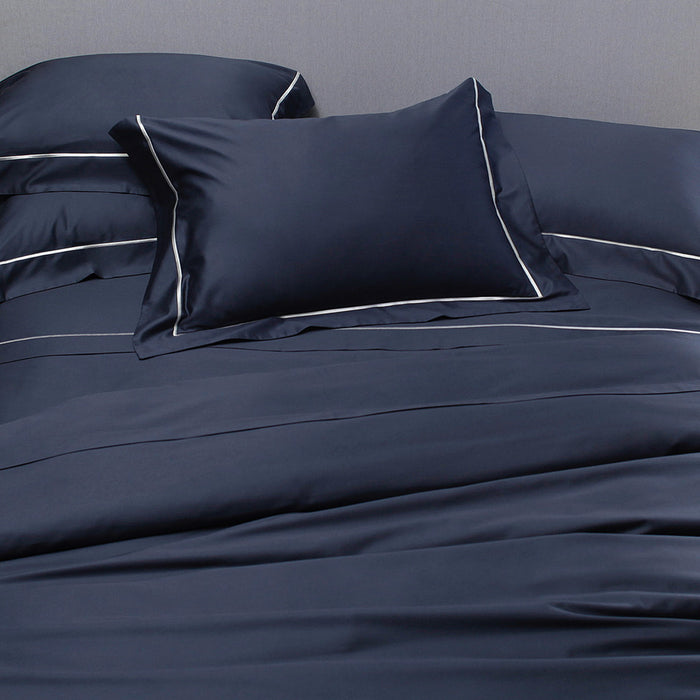 Cover Duvet Nilo Azul/Beige  290 x 260 cm