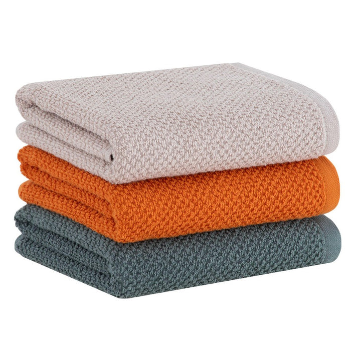 Juego de 3 Paño de Cocina Gourmet Beige/Verde/Naranja