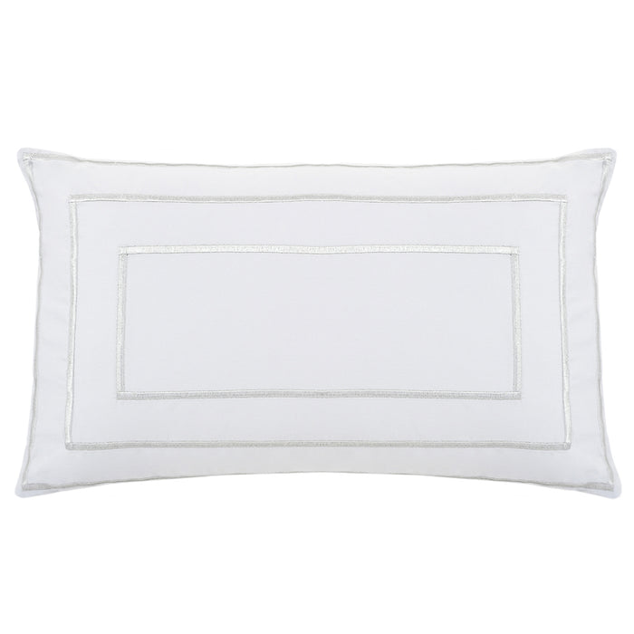 Cojin Savile Plata 30x50 cm