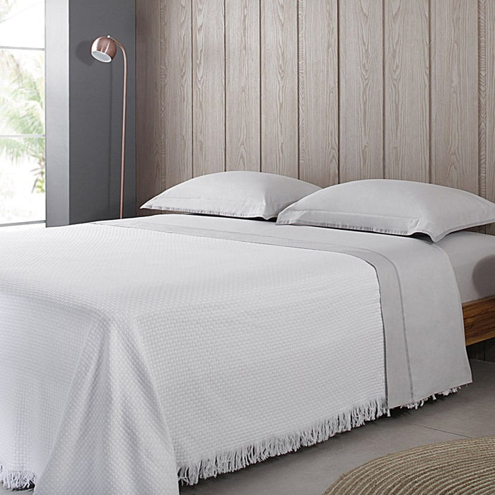 Cubrecama King In Design Blanco