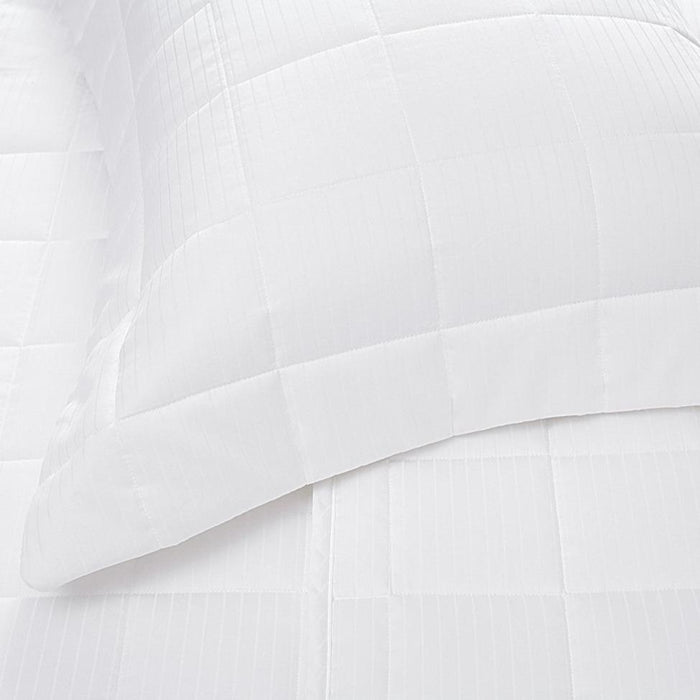 Cubrecama Twin Stripes Blanco