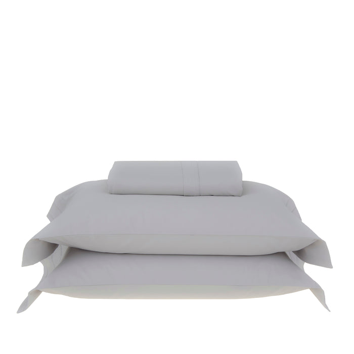 Duvet cover Dallas Gris metal 290 x 260 cm 600 hilos