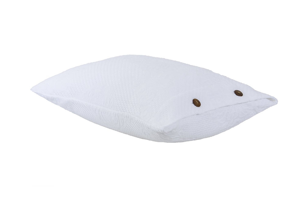 Funda de Almohada Medallón Blanco 50x70 cm