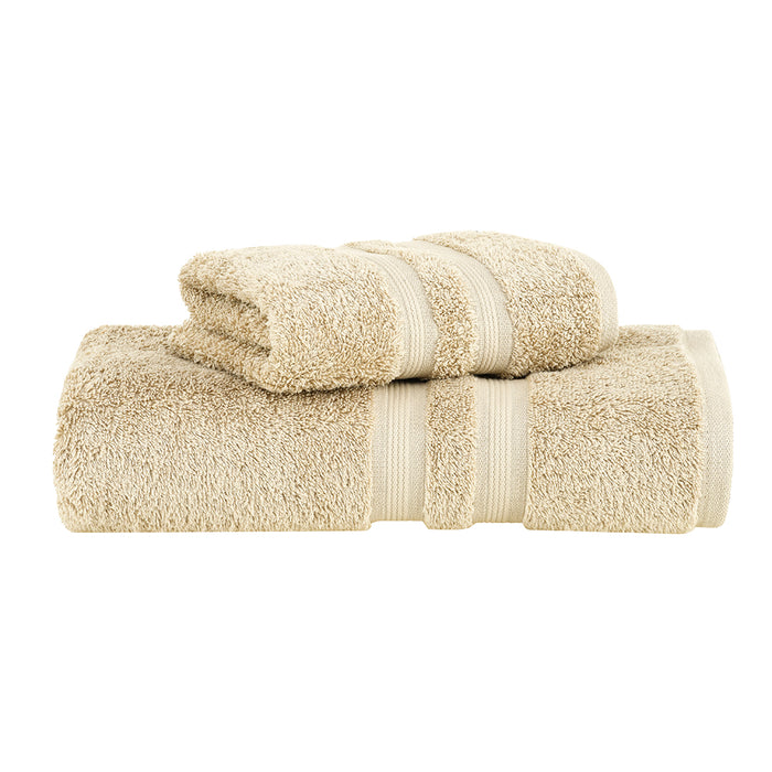 Toalla Algodon Egipcio Beige 3025 77X140 cm