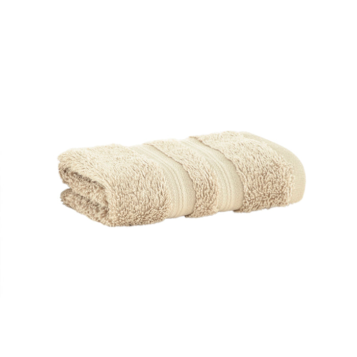 Toalla Algodon Egipcio Beige 3025 48X90 cm