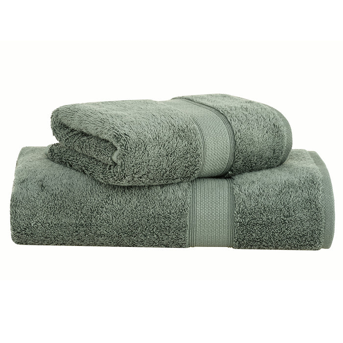Toalla América Egipcio 1107 Verde Eucalipto 30x50 cm