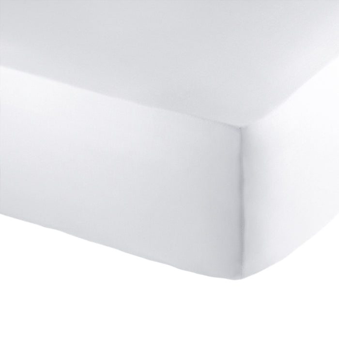 Sábana Ajustable King Blanco NC 300 Hilos