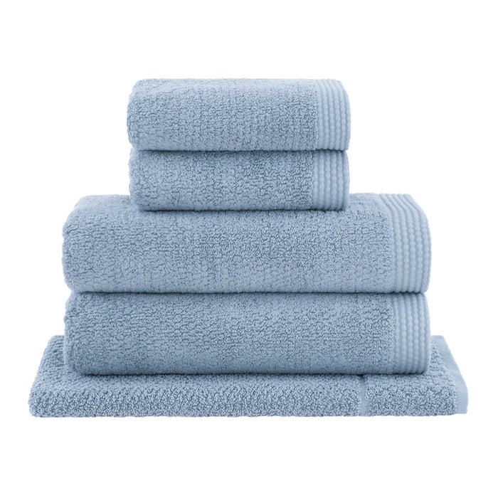 Juego de 5 toallas Belli Azul 1284