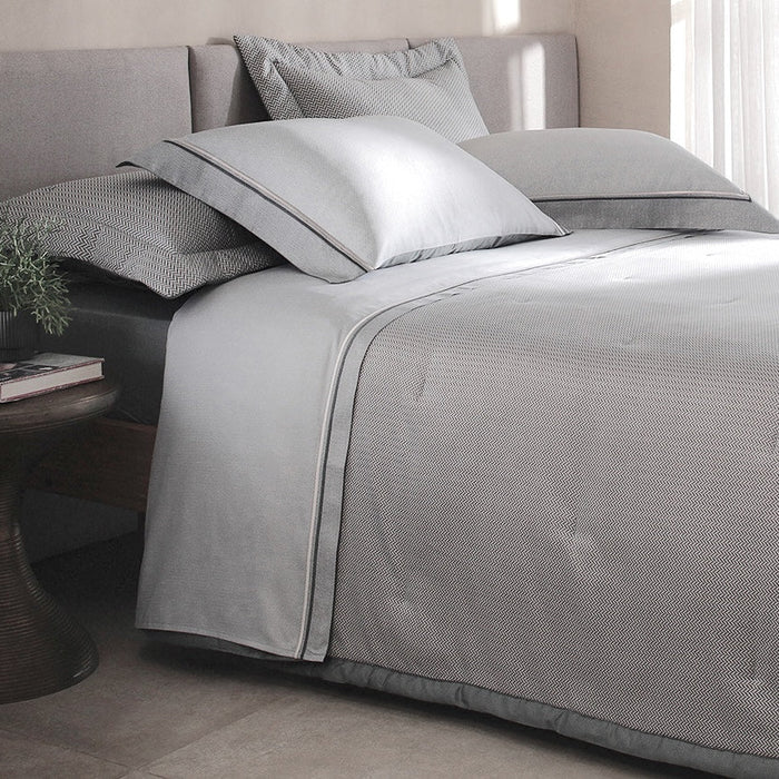 Cubrecama Queen Otto Verde 270 Hilos