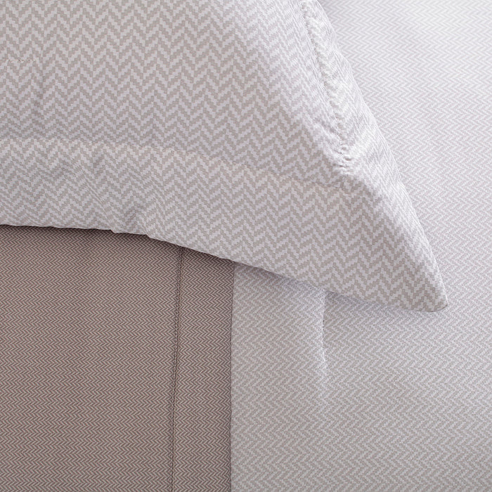 Cubrecama King Otto Beige 270 Hilos