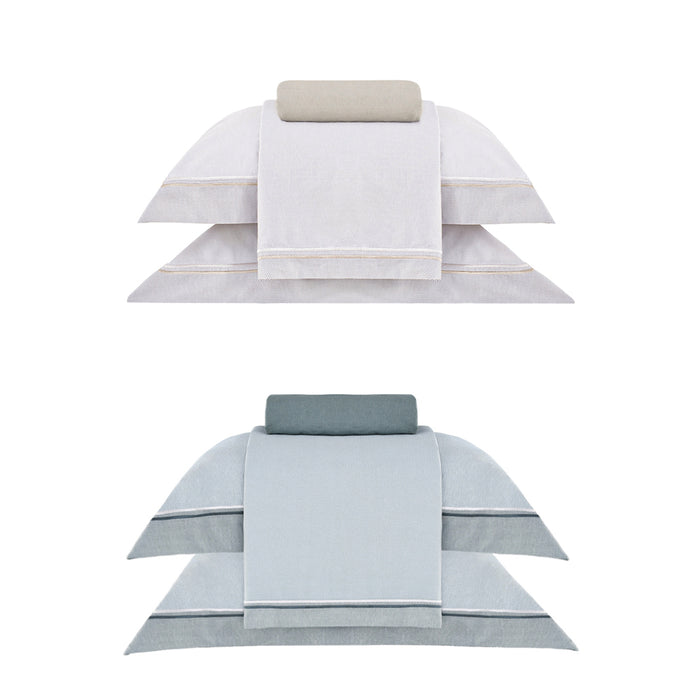 Juego de Sábana Queen Otto verde 300 Hilos