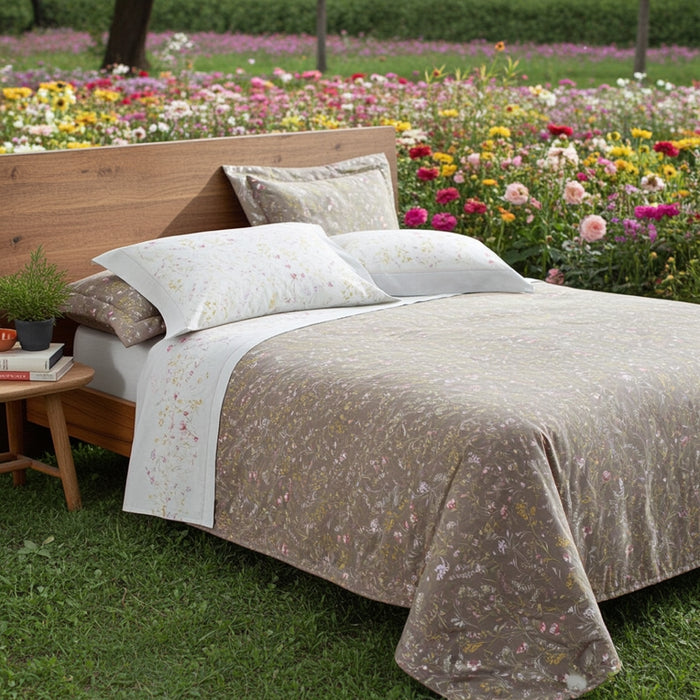 Cubrecama Full Secret Garden 200 Hilos