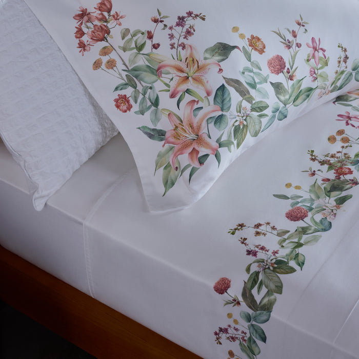 Juego de Sábana Queen Fiorella 400 Hilos