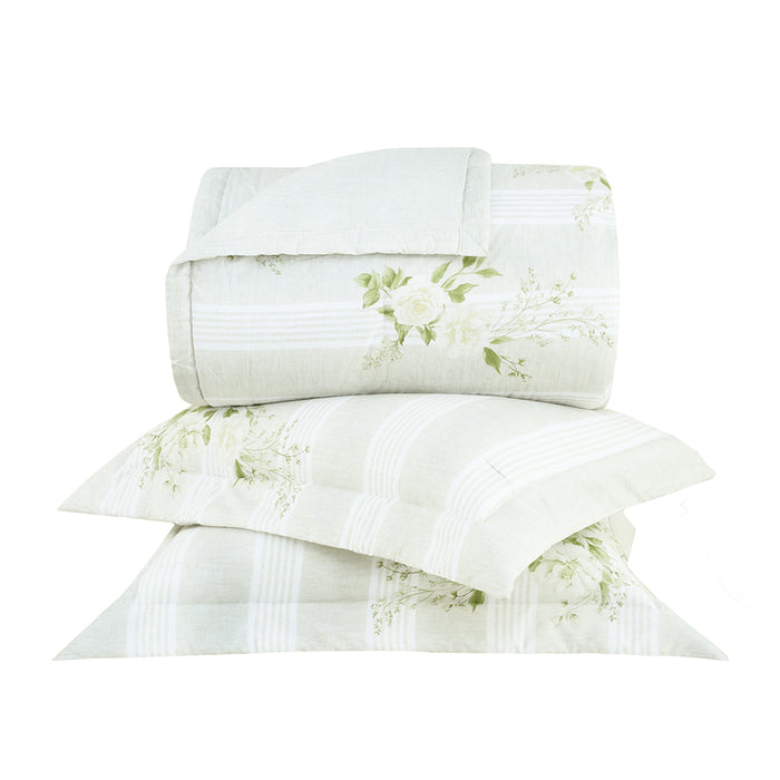 Cubrecama Full Blanche 200 hilos