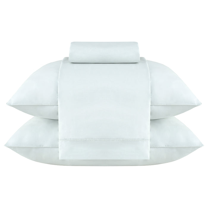 Juego de Sábanas Queen Classic Percale Verde 200 hilos