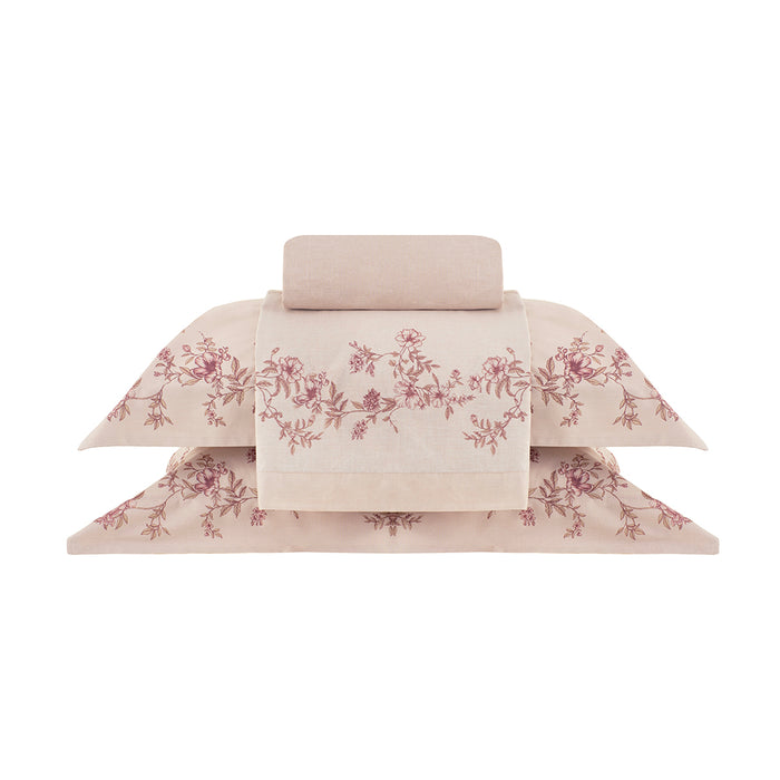 Juego de Sábana Queen Olga 200 Hilos