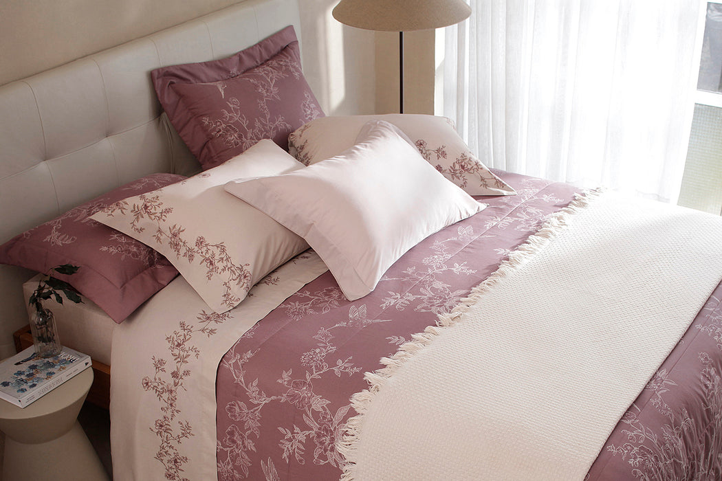 Juego de Sábana Queen Olga 200 Hilos