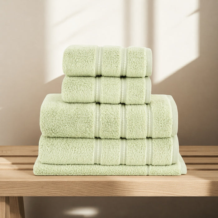 Juego de 5 Toallas Baby Skin Air Verde