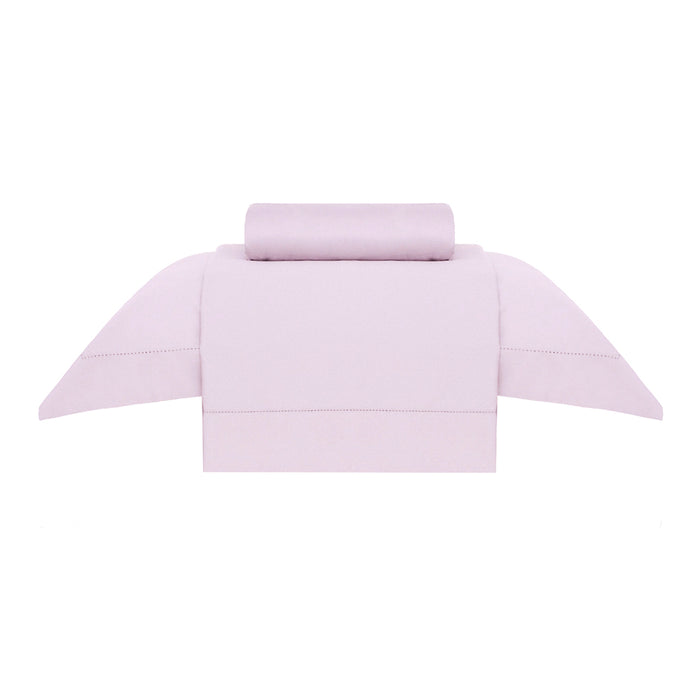 Juego de Sábana Twin NC Rosa 79 300 Hilos