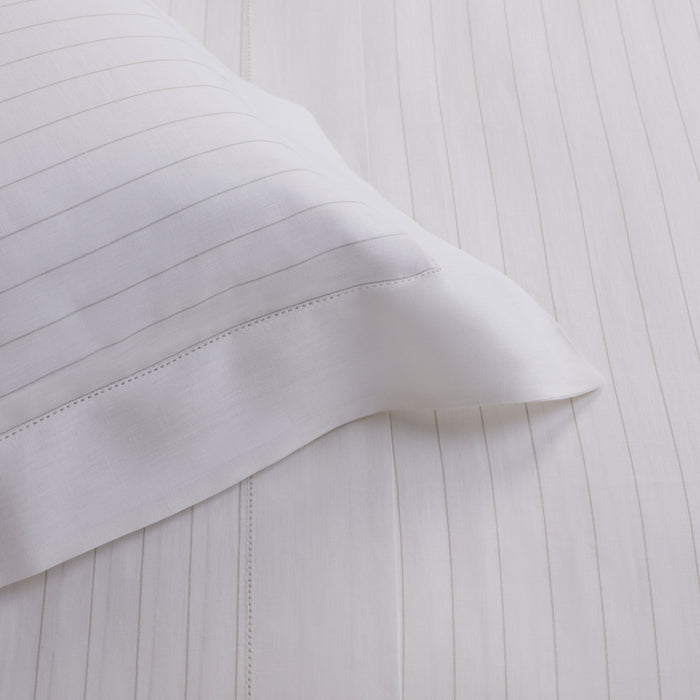 Juego de Sábana King Lino Beige