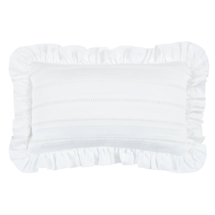 Cojin Prestige Blanco 30x50 cm