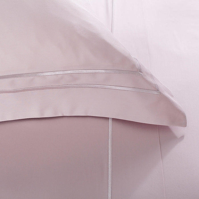 Juego de Sábana Sublime Rosa/Rosa Queen 300 Hilos