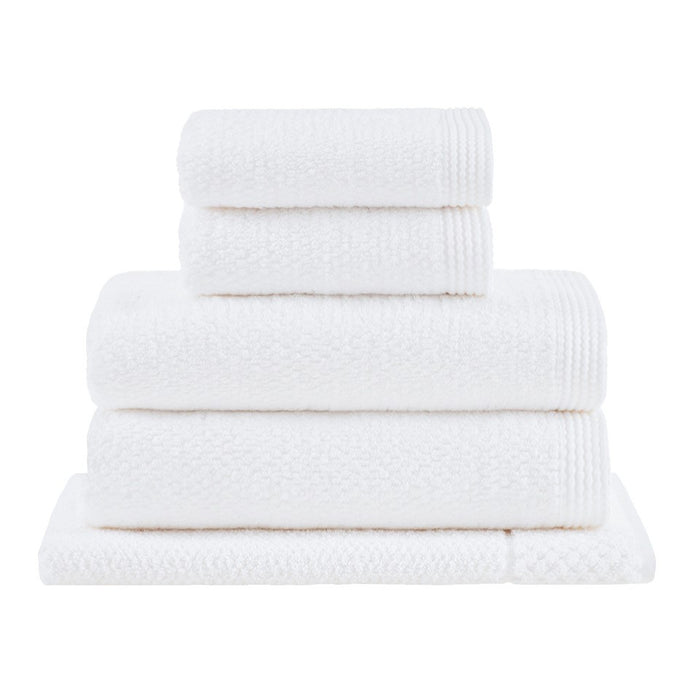 Juego de 5 toallas Belli Blanco