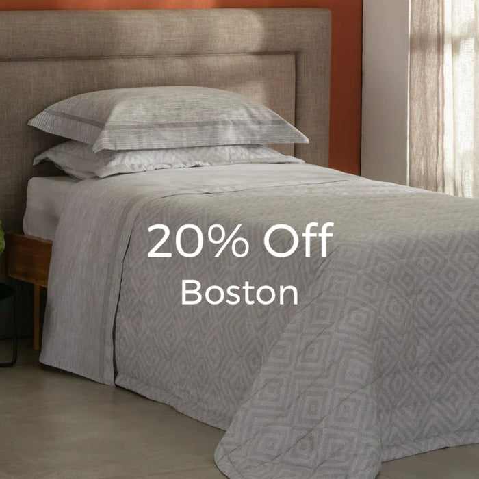 Cubrecama Twin Boston 180 hilos