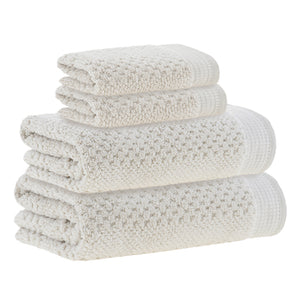 Juego de 4 toallas Snake Air Beige