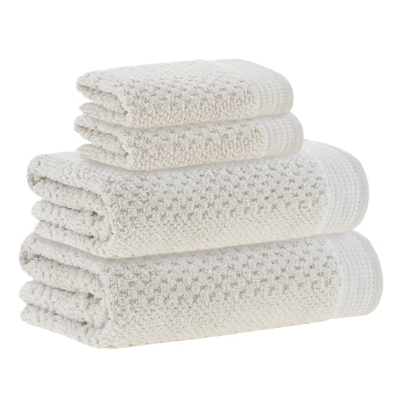 Juego de 4 toallas Snake Air Beige