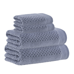 Juego de 4 toallas Snake Air Gris