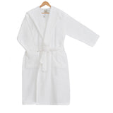 Bata capucha  blanco  M