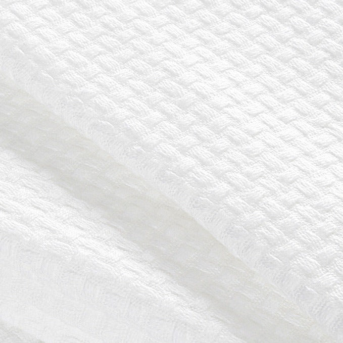 Cubrecama Full/Queen In Design Blanco borde blanco