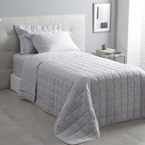 Cubrecama Twin Stripes Gris
