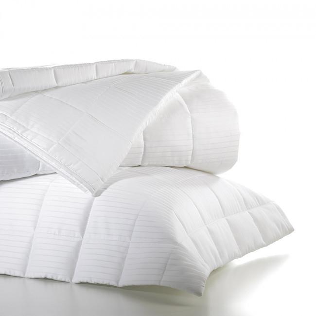 Cubrecama King Stripes Blanco