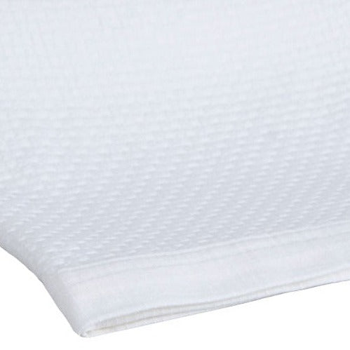 Cubrecama Full/Queen In Design Blanco borde blanco