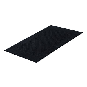 Toalla de piso negra 48 x 80 cm